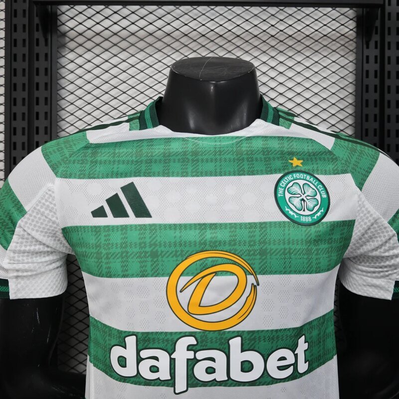 2025/2026 Player Version Celtic Home Football Shirt 1:1 Thai Quality