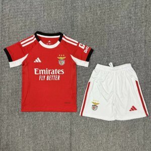 2025/2026 Benfica Home Football Shirt 1:1 Thai Quality Kids Siz