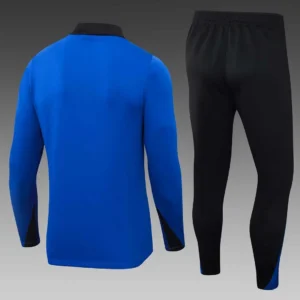 2024/2025 Barcelona Half-Pull Training Colorful Blue Jersey Set 1:1 Thai quality
