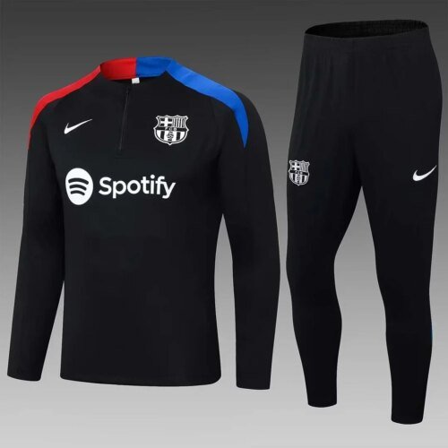 2024/2025 Barcelona Half Training Jersey Black Kit 1:1 Thai quality
