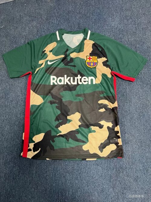 2024/2025 Barcelona Camouflage Training Suit Football Shirt 1:1 Thai Quality