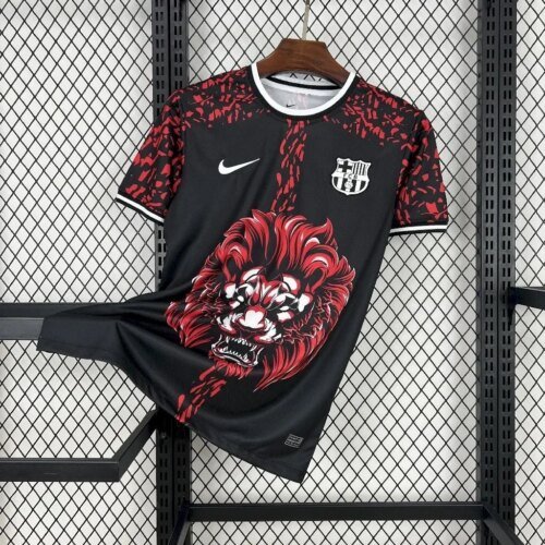 2024/2025 Barcelona Lion Head Special Edition Red Football Shirt 1:1 Thai Quality