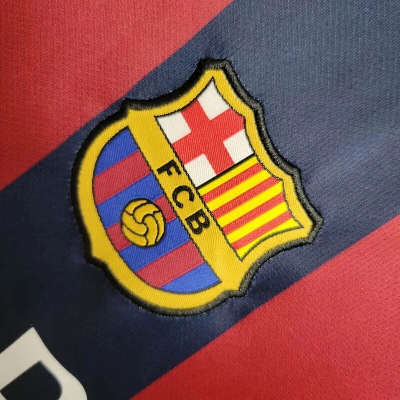 2014/2015 Retro Barcelona Football Shirt Home 1:1 Thai Quality Kids Size