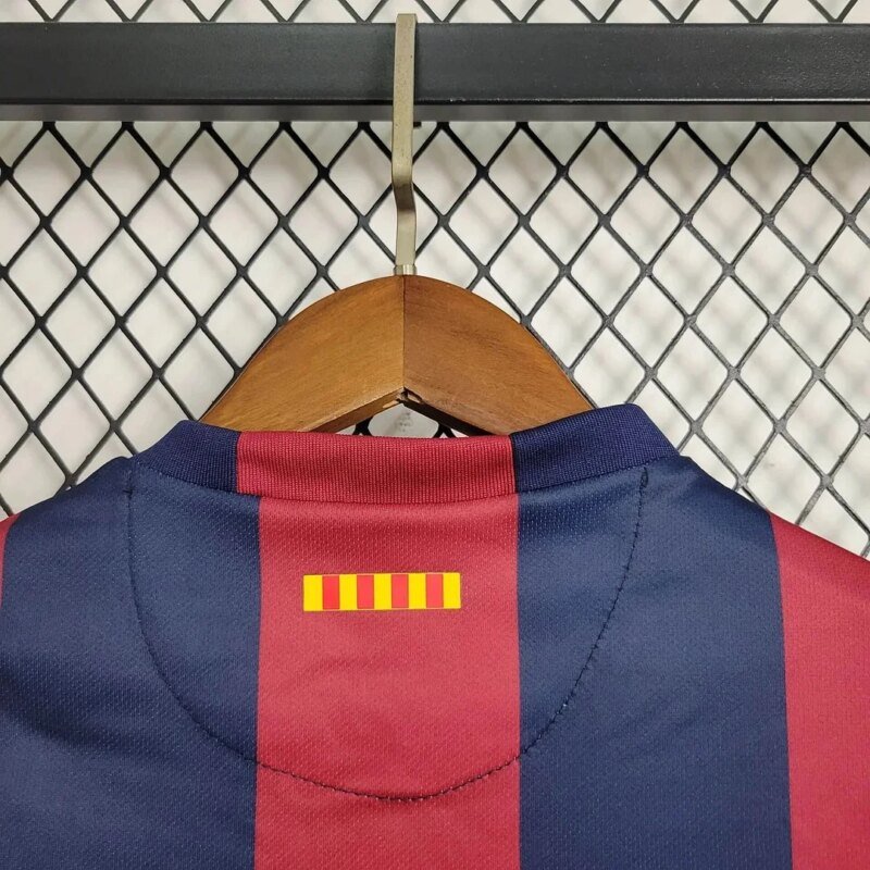 2014/2015 Retro Barcelona Football Shirt Home 1:1 Thai Quality Kids Size
