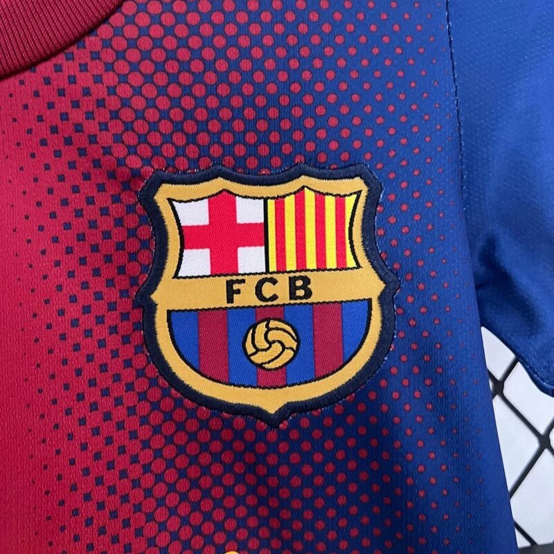 2012/2013 Retro Barcelona Home Football Shirt 1:1 Thai Quality Kids Size