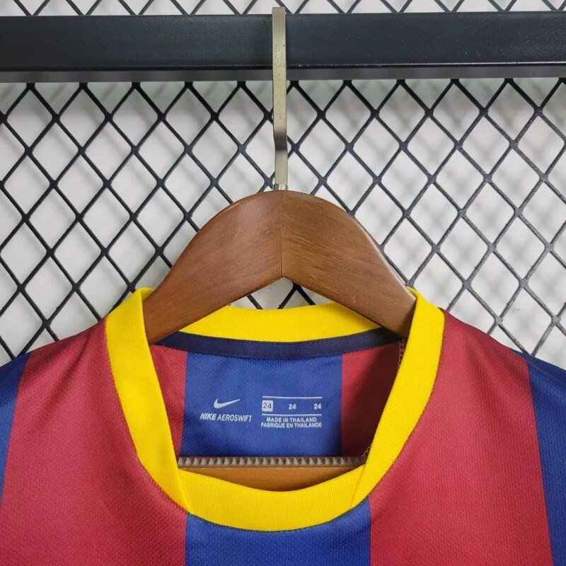 2010/2011 Retro Barcelona Home Football Shirt 1:1 Thai Quality Kids Size