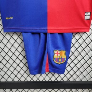 2008/2009 Retro Barcelona Home Football Shirt 1:1 Thai Quality Kids Size