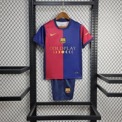2024/2025 Barcelona Moon Bay  Football Shirt 1:1 Thai Quality Kids Size