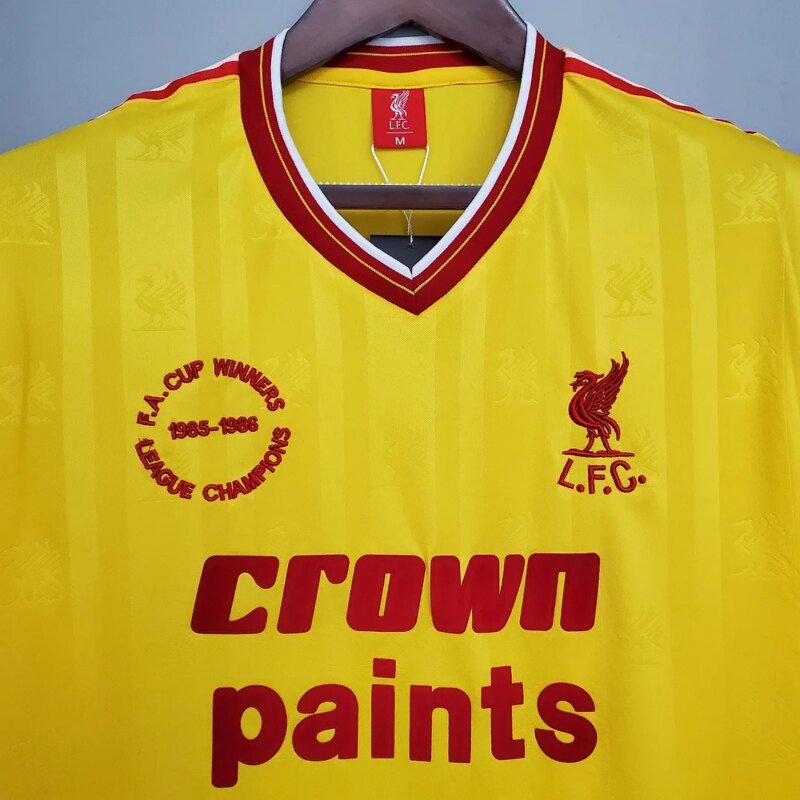 1985/1986 Retro Liverpool Away Football Shirt 1:1 Thai Quality