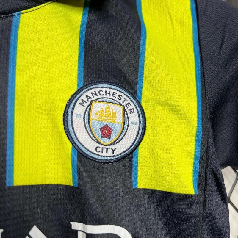 2024/2025 Manchester City Away Football Shirt 1:1 Thai Quality Kids Size