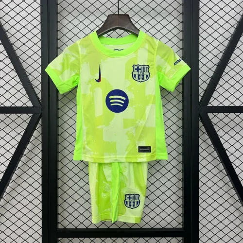 2024/2025 Barcelona Third Away Football Shirt 1:1 Thai Quality Kids Size