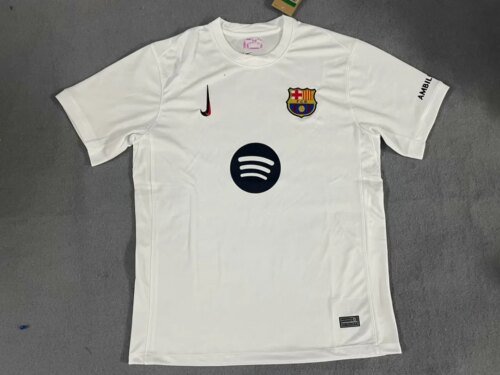 2024/2025 Barcelona Training Suit White Football Shirt 1:1 Thai Quality