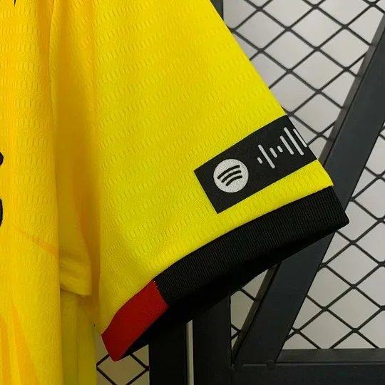 2025/2026 Barcelona 100th Anniversary Edition Yellow Football Shirt 1:1 Thai Quality