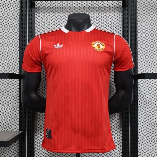 6849b33b27f51_1 2024/2025 Player Version Manchester United Special Edition Red Football Shirt 1:1 Thai Quality