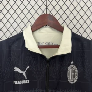 2024/2025 AC Milan Double-Sided Windbreaker Soccer Jersey 1:1 Thai Quality