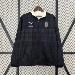 2024/2025 AC Milan Double-Sided Windbreaker Soccer Jersey 1:1 Thai Quality