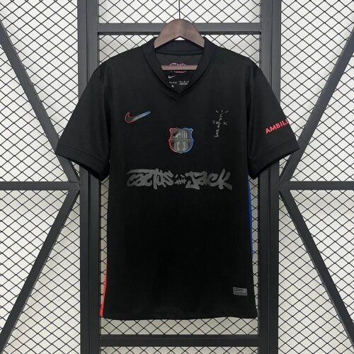 2024/2025 Barcelona Away Limited Edition Travis Scott Football Shirt 1:1 Thai Quality （New Ads）