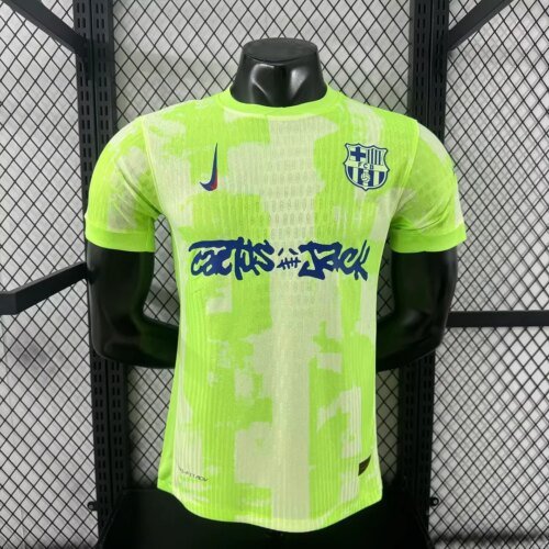 6849b42900b3b_1 2024/2025 Player Version Barcelona Third Away Limited Edition Travis Scott Football Shirt 1:1 Thai Quality (New Ads)