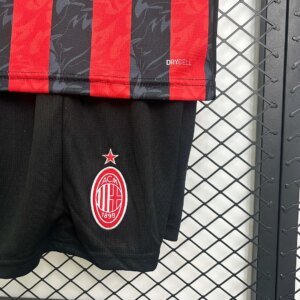 2025/2026 AC Milan Home Football Shirt 1:1 Thai Quality Kids Size