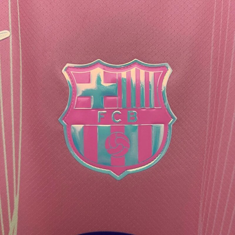 2025/2026 Barcelona Special Edition Pink Football Shirt 1:1 Thai Quality