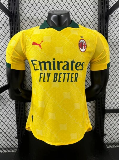 2025/2026 Player Version AC Milan Third Away  Football Shirt  1:1 Thai Quality