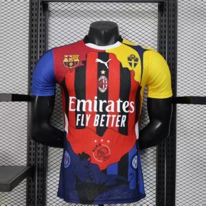 2025/2026 Player Version AC Milan Ibrahimovic Commemorative Edition Football Shirt 1:1 Thai Quality