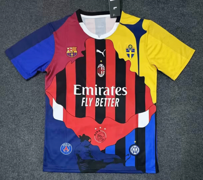 2025/2026  AC Milan Ibrahimovic Commemorative Edition Football Shirt 1:1 Thai Quality