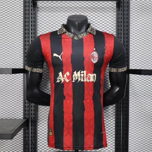 2025/2026 Player Version AC Milan Special Edition Red Football Shirt 1:1 Thai Quality