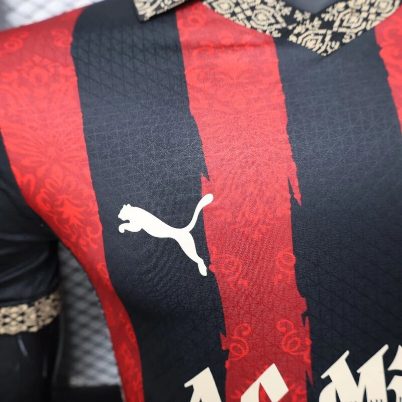 2025/2026 Player Version AC Milan Special Edition Red Football Shirt 1:1 Thai Quality