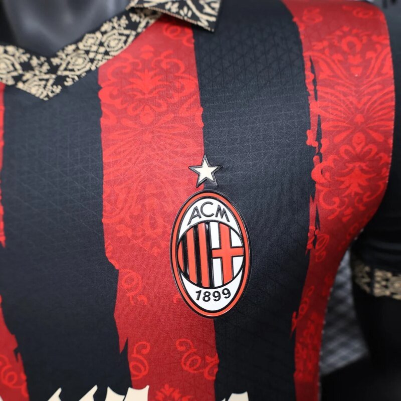 2025/2026 Player Version AC Milan Special Edition Red Football Shirt 1:1 Thai Quality