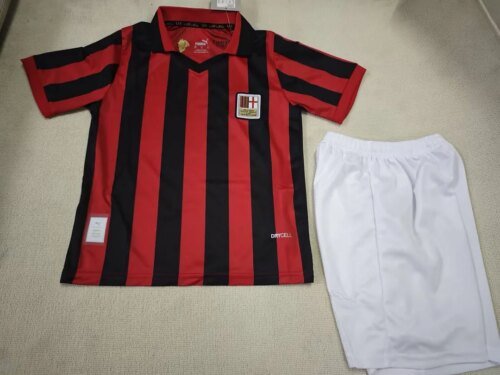 2024/2025 AC Milan 125th Anniversary Edition Red Football Shirt 1:1 Thai Quality Kids Size