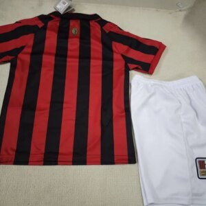 2024/2025 AC Milan 125th Anniversary Edition Red Football Shirt 1:1 Thai Quality Kids Size