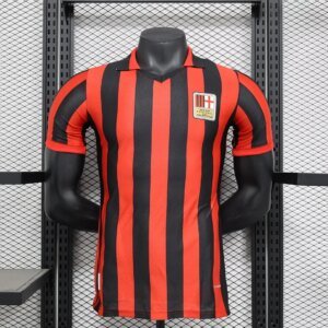 2024/2025  Player Version AC Milan 125th Anniversary Edition Red Football Shirt 1:1 Thai Quality