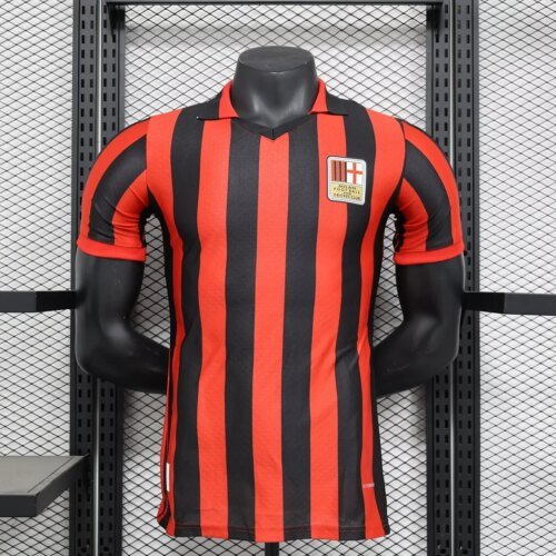 2024/2025  Player Version AC Milan 125th Anniversary Edition Red Football Shirt 1:1 Thai Quality