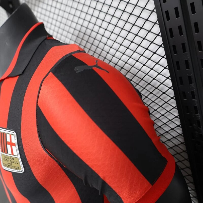 2024/2025  Player Version AC Milan 125th Anniversary Edition Red Football Shirt 1:1 Thai Quality