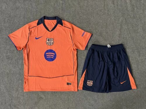 2025/2026 Barcelona Away Football Shirt 1:1 Thai Quality Kids Size
