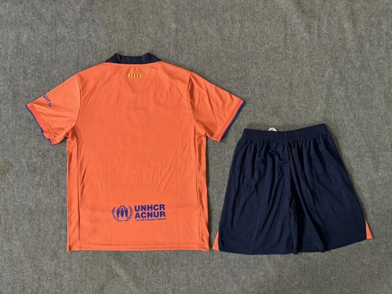 2025/2026 Barcelona Away Football Shirt 1:1 Thai Quality Kids Size