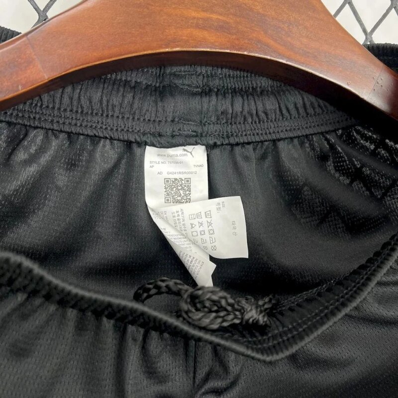 2024/2025 AC Milan 125th Anniversary Edition Shorts Black 1:1 Thai Quality