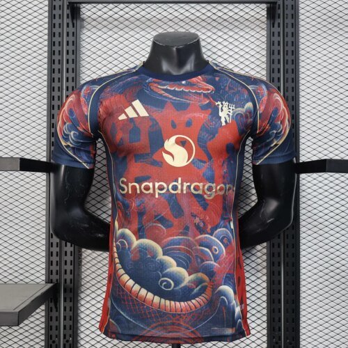 2025/2026 Player Version Manchester United Special Edition Red Football Shirt 1:1 Thai Quality