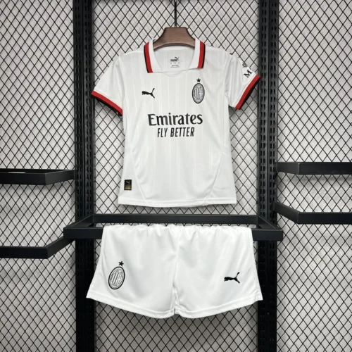 2024/2025 AC Milan Away Football Shirt 1:1 Thai Quality Kids Size