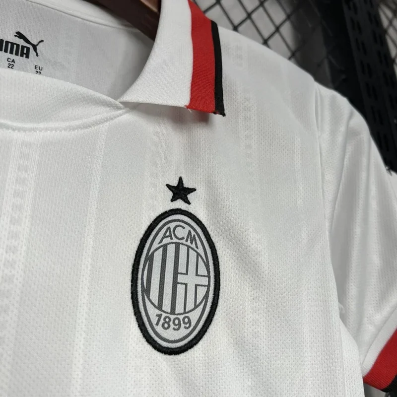 2024/2025 AC Milan Away Football Shirt 1:1 Thai Quality Kids Size