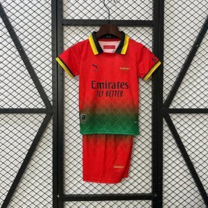 2025/2026 AC Milan Special Edition Red Football Shirt 1:1 Thai Quality Kids Size