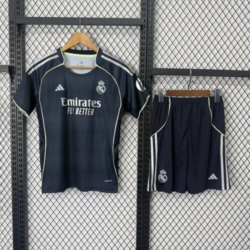 2025/2026 Real Madrid Away Football Shirt1:1 Thai Quality Kids Size