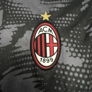 2024/2025 AC Milan Goalkeeper Black Football Shirt 1:1 Thai Quality