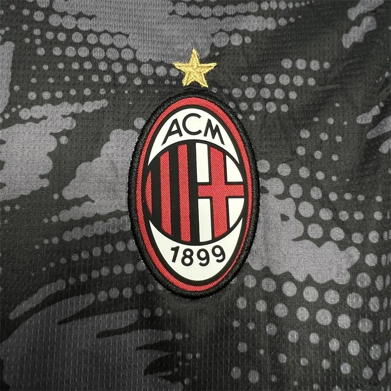 2024/2025 AC Milan Goalkeeper Black Football Shirt 1:1 Thai Quality