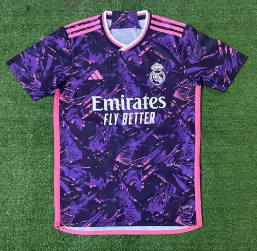 2024/2025 Real Madrid Special Edition Purple Football Shirt 1:1 Thai Quality