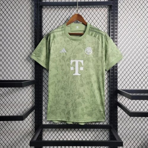 23/24 Bayern Munich Beer Version Green Football Jersey  1:1 Thai Quality