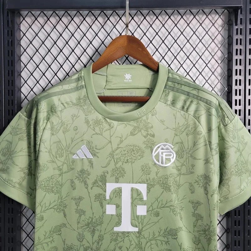 23/24 Bayern Munich Beer Version Green Football Jersey  1:1 Thai Quality