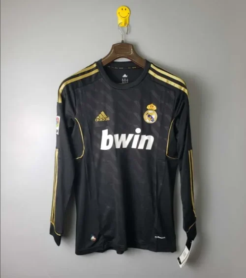 2011/2012 Retro Long Sleeve Real Madrid Away Football Shirt 1:1 Thai Quality
