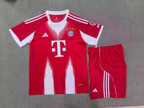2025/2026 Bayern Munich Home Football Shirt 1:1 Thai Quality Kids Size